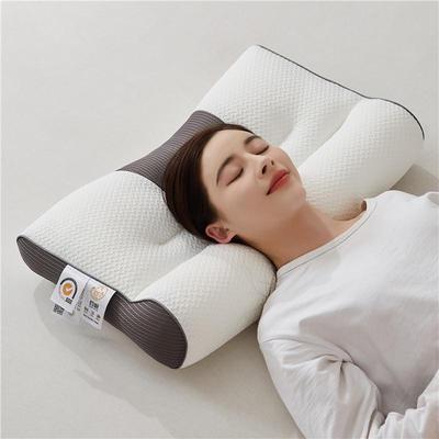 4D Anti-Traction Japanese Cervical Massage Pillow - Washable Knit Cotton Pillow Core for Adults