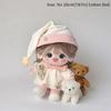 Cute Pajama Set Top Underwear Hat Shoes Doll Accessories 20cm Cotton Doll Clothes  Brithday Gift