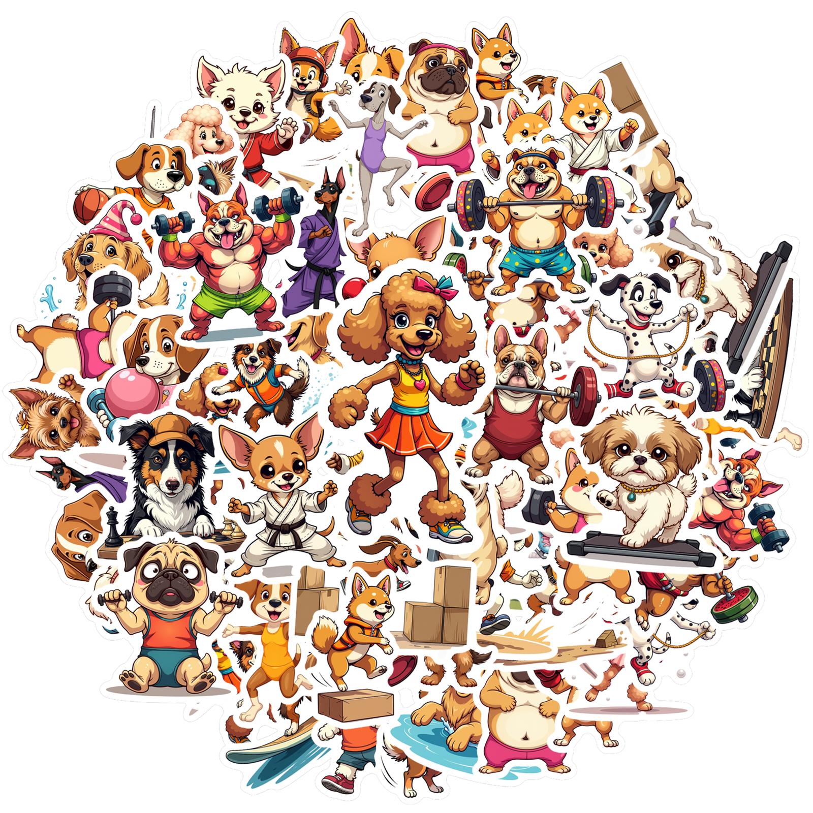 35pcs-100pcs Decals Playful Stickers DIY Stickers Cartoon Stickers for Phone Suitcase