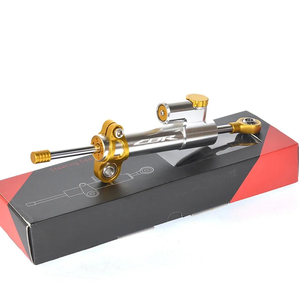CNC Aluminum Steering Dampers Motorcycle Stabilize Bracket Mounting Kit For HONDA CBR650R 2019-2023 2020 2021 2022