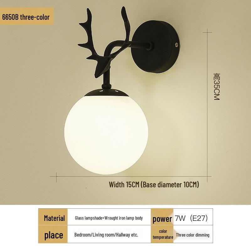 Applique Murale Moderne Chaleureuse pour Chambre à Coucher, Salon, Salle à Manger et Escalier