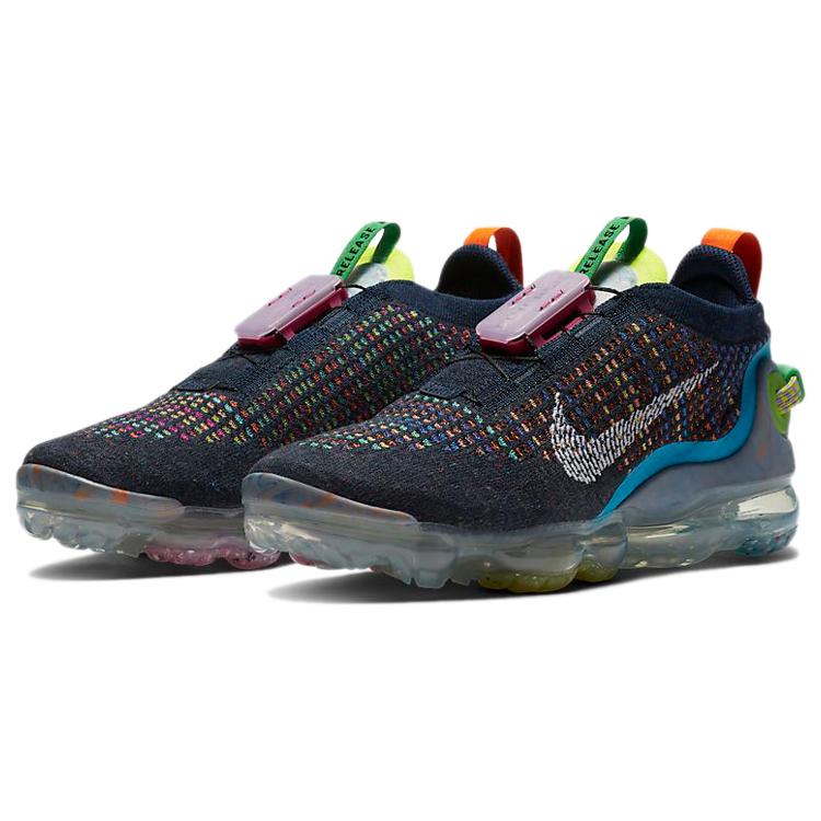New Nike Air VaporMax 2020 Flyknit Deep Royal Blue Multi Color Women's CJ6741-400