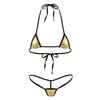 Womens Micro Swimsuit Bra Mini Bikini Swimwear 2Pcs/Set Bathing Suit