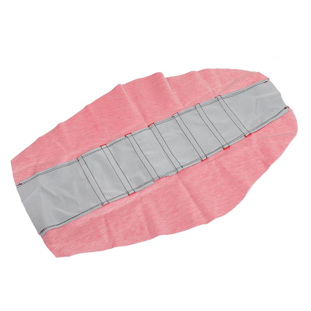 uxcell Universal Motorcycle Dirt Bike Faux Leather Seat Covers Soft Non-Slip Seat Cushion Red Black