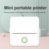 Mini Sticker Printer,Inkless Thermal Printer, Pocket Bluetooth Printer For Halloween Christmas Gift For Po Memo Impressora