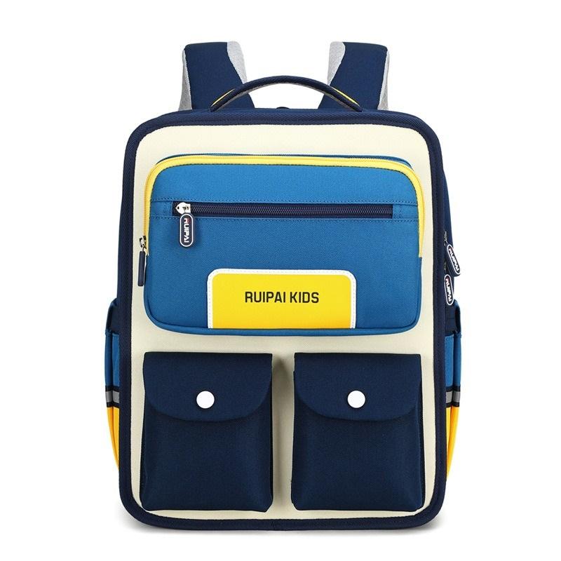 Children's Schoolbags for Grades 1-3, Weight-reducing and Spine-protecting, Large-capacity Primary School Students' Schoolbags