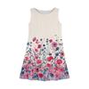 Vestito estivo da ragazza senza maniche, abito casual stampato a colori
