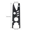 Black High Strength Steel Wrench Spanner with Ergonomic Grip for Efficient Tube and Nut Assembly