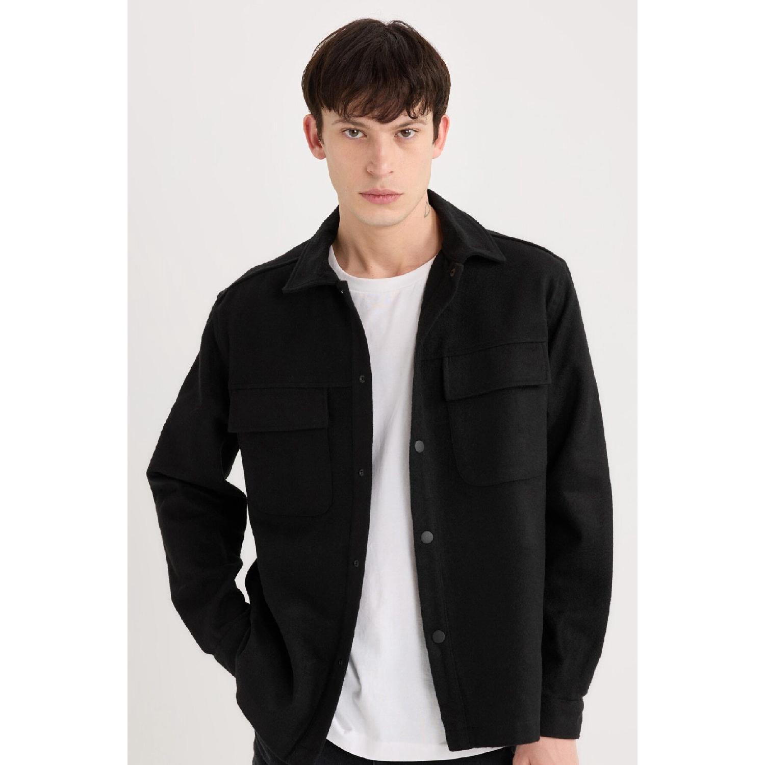 

Базовая однотонная куртка-рубашка с длинными рукавами Relax Fit Lumberjack A6876ax24au XS