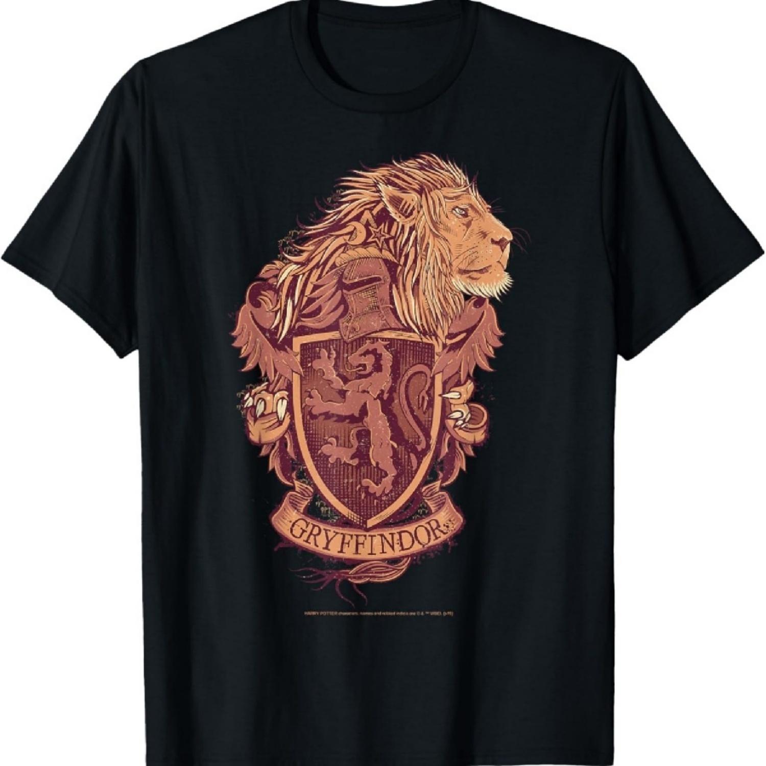 Футболка Гарри Поттер Гриффиндор Детализированный герб S