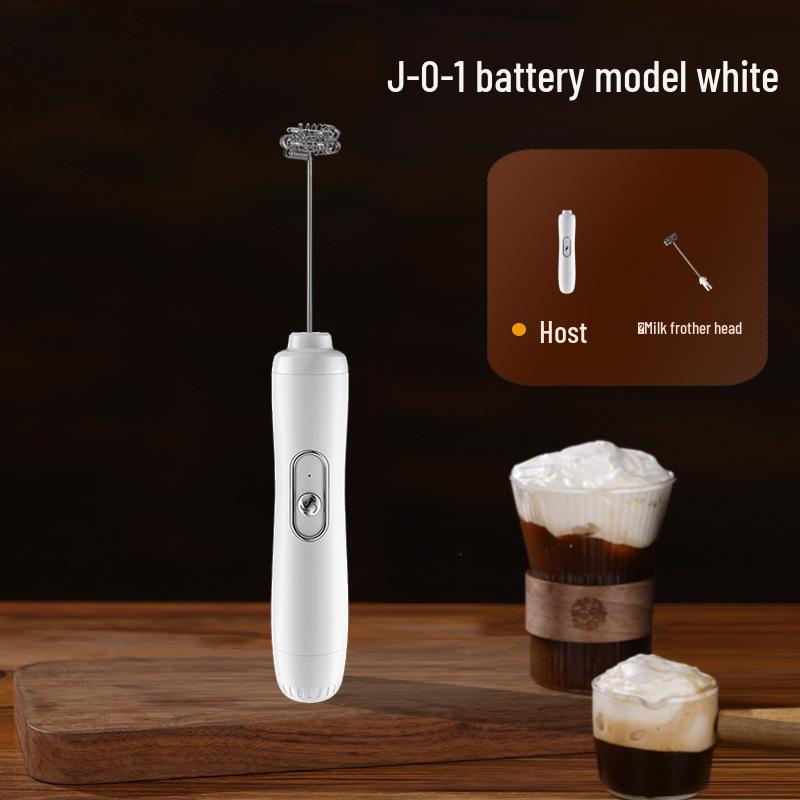 Portable Rechargeable Handheld Electric Milk Frother & Coffee Mixer