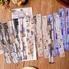 20 pcs/pack Vintage Long strip Sticker Creativity Decorative Hand Account Diary Album Scrapbooking accessories