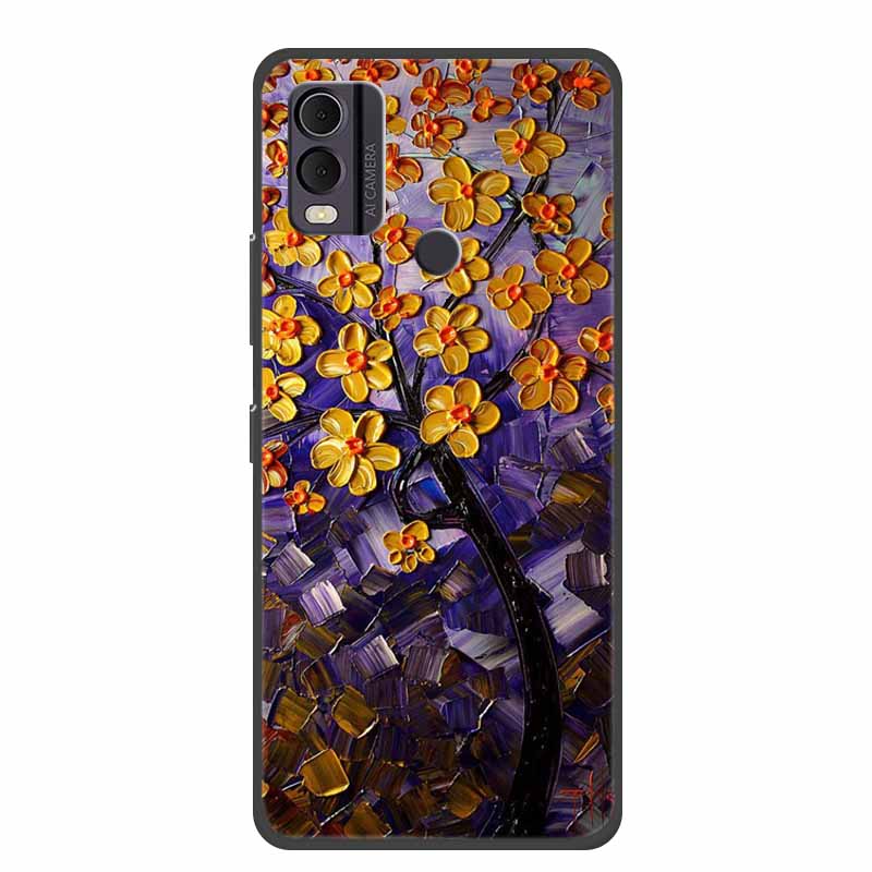 For Nokia C22 Case C 22 4G Fashion Soft TPU Silicone Phone Cover for Nokia C22 Back Case 6.5'' Protective Fundas For NokiaC22