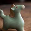 Ru Shan Ming Ru Ware Green Horse Tea Set