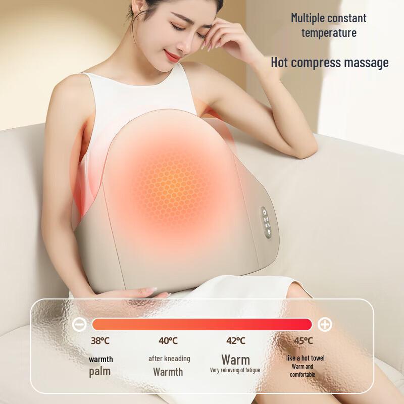 Lenovo Heated Lumbar & Neck Massage Cushion