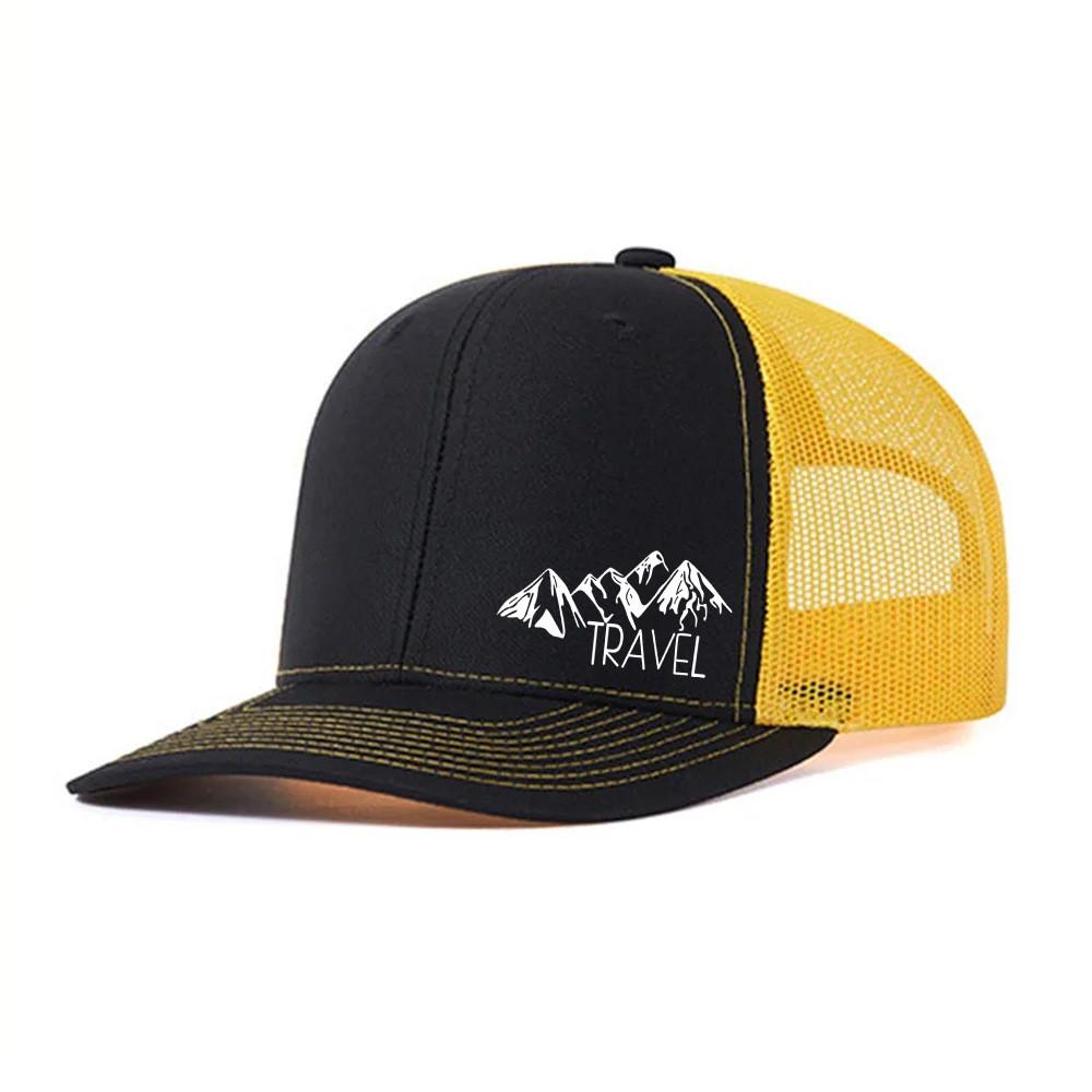 Adult Baseball Cap With Mesh Panels And Sun Protection For Casual Wear