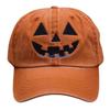 HX6F Eye Catching Baseball Cap Halloween Theme Practical Construction Adjustable Closure