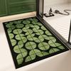 Super Absorbent Bathroom Mat Non-Slip Bath Mat Quick Dry Bath Rug Floor Mat Comfortable Home Decor