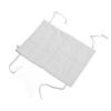 Cotton Chinese Herbal Bag with 4 Fixing Straps Hot Compress Microwavable Cotton Sachet Bag White 34