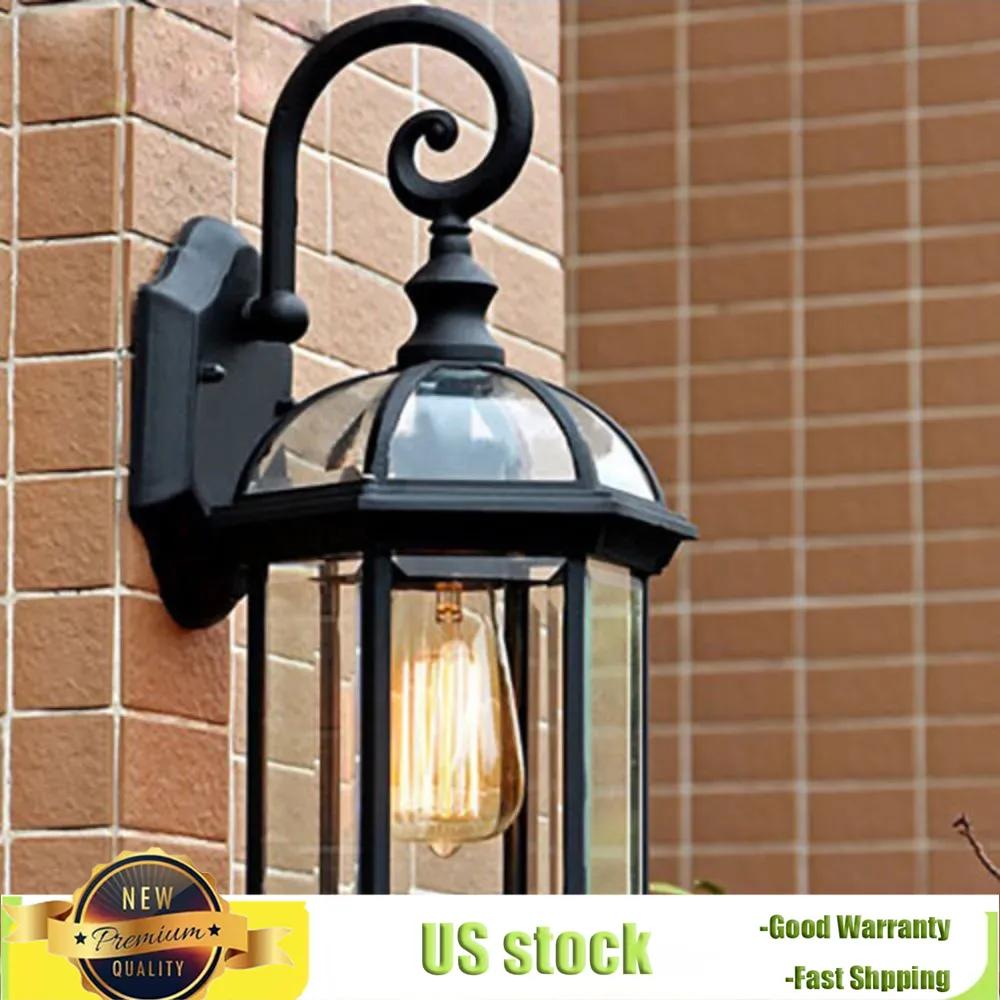 

Bymaocar Outdoor LED Wall Light Fixtures Exterior Wall Lantern Waterproof Anti-oxidation Sconce Thick Nordic Style Porch Lights United States