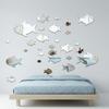 Frameless Fish School Wall Stickers Acrylic Novel Wall Sticker Modern Wall Sticker  Wall Decoration