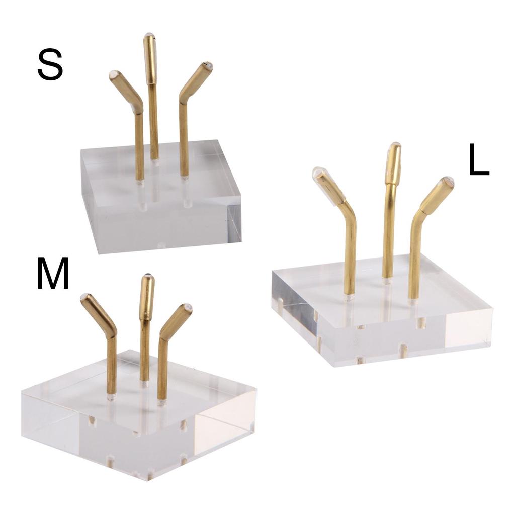 Durable Acrylic Display Holder Rack Support Collectibles Metal Arm Display Easel