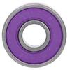 Kit de 8 roulements à billes miniatures 608 pour skateboard et trottinette(violet 7)