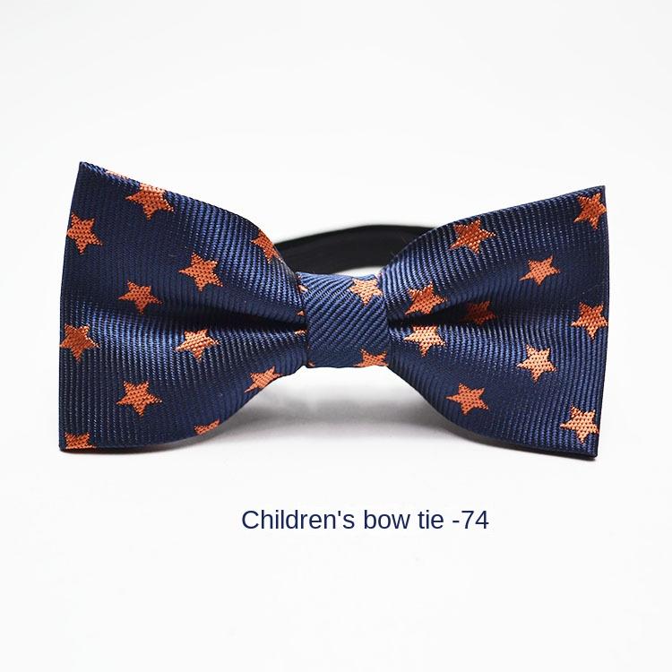 

Flat Polyester Silk Cartoon Children s Bow Tie Fashion Jacquard Baby Bow Tie Polyester silk звезда