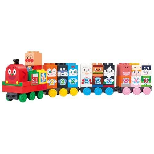 Bandai BlockLabo Anpanman SL Man and 123 Number Block Toy Set