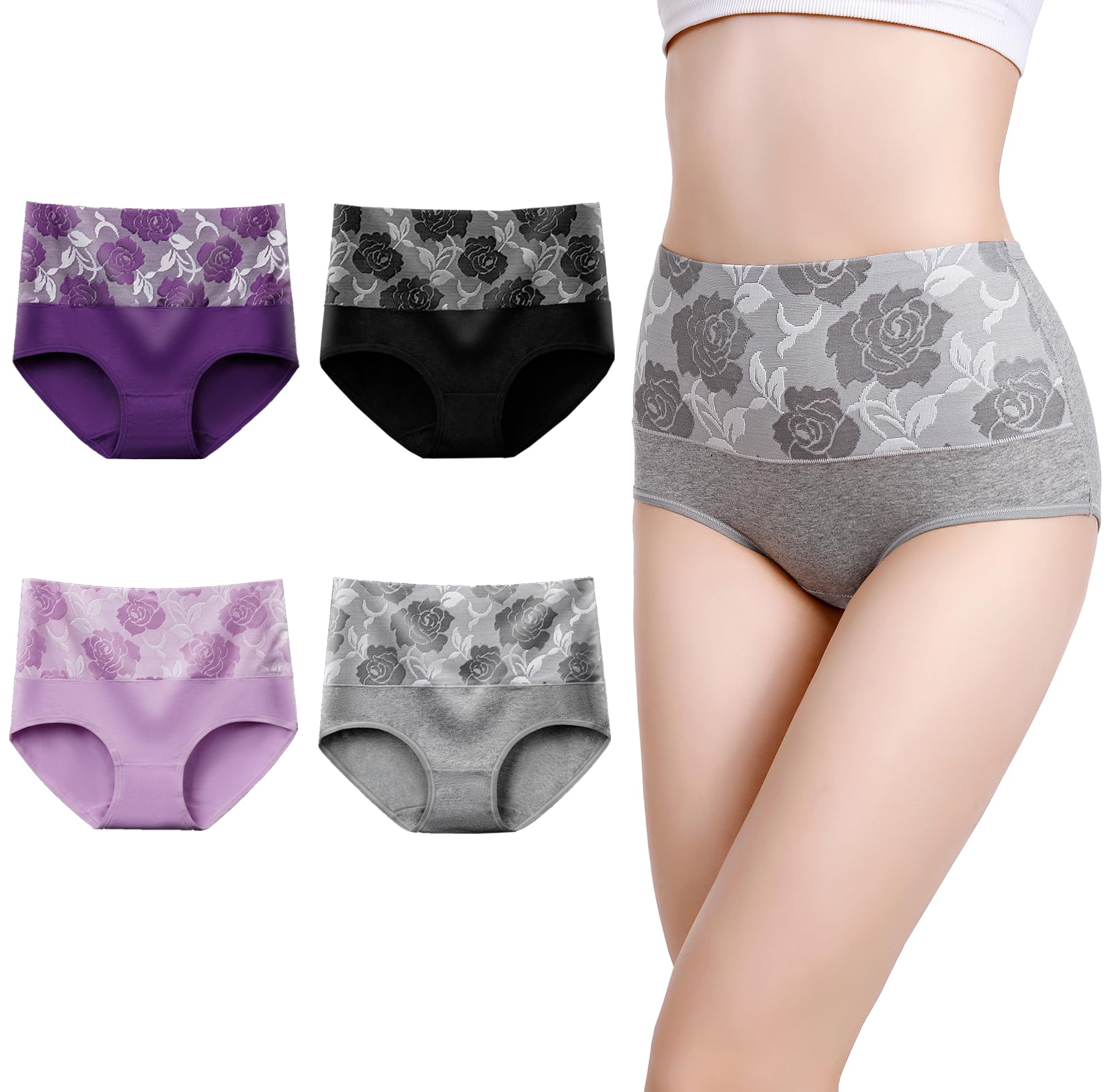 

Raiplus Шелк Хлопок Подарок Размер L Женские Трусики, Нижнее Белье, Комплект, Набор из 4 штук,