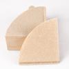 40/100 Stück kegelförmiges Kaffeefilterpapier für 1–4 Tassen, V-förmiges Design, Einweg-Kaffeefilterpapier, V01/V02 Kaffeefilter