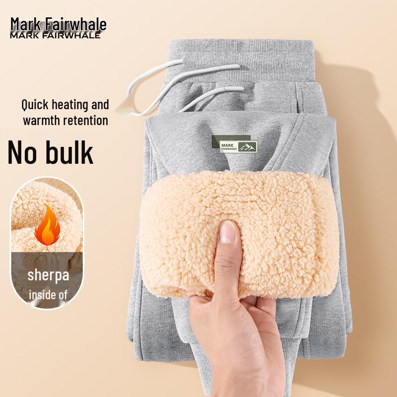 Mark Fairwhale Men's Plush-Lined Winter Joggers