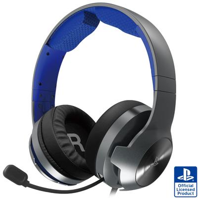 Licencjonowany zestaw słuchawkowy Hori Gaming Headset Pro do komputera PC w kolorze niebieskim [produkt SONY] PlayStation®5, PlayStation®4, [kompatybilny z PS5]