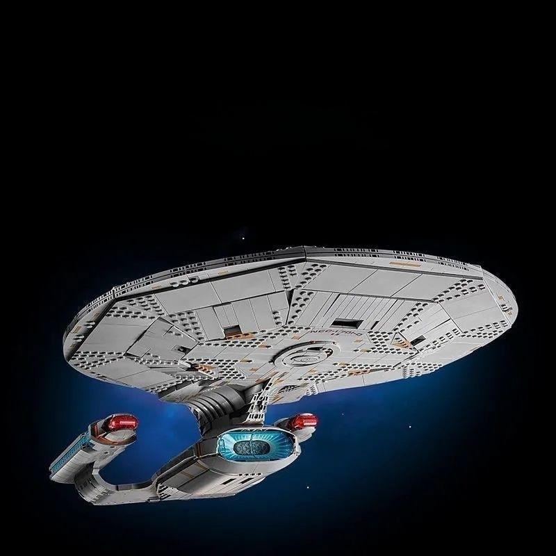 Starfleet Starship Enterprise Large-Scale Building Blocks Toy for Boys