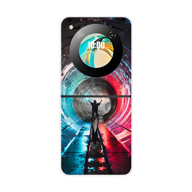 For ZTE Nubia Flip Flip2 Telefoncover Beskyttende Hård PC Skal Stilfuldt Dyremønster Gennemsigtigt Cover Til ZTE Libero Flip Covers