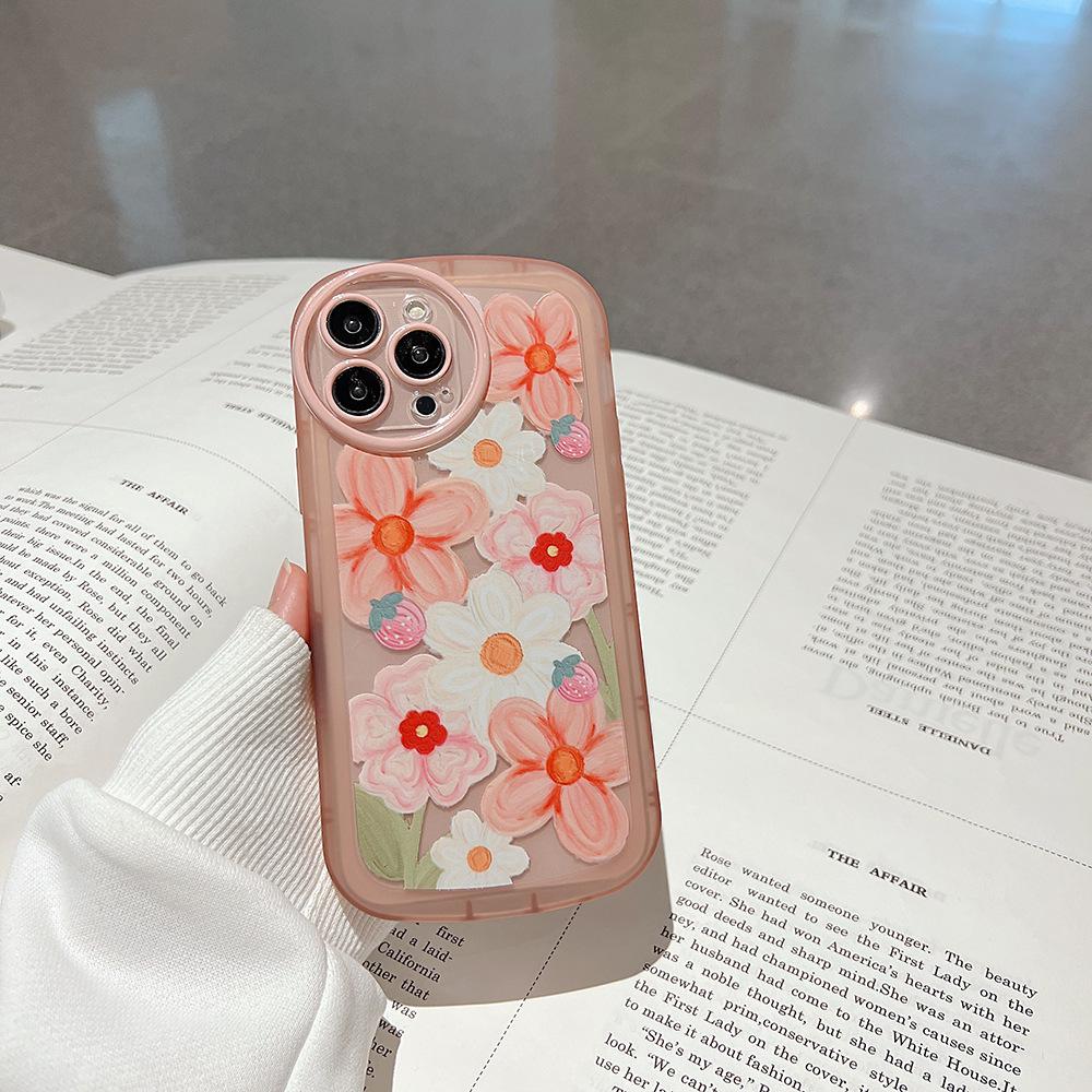 Creative flower phone case suitable for Apple phone cases