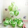10Pcs/Set 12-inch Latex Balloon Agate Pattern Anti-burst Thicker Festival Props Birthday Party Home Ornament Balloon Party Accessories