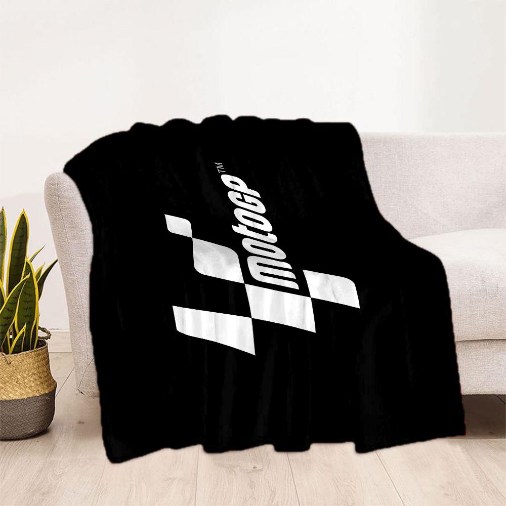 Motogp Flames Logo Blanket Soft Warm Cozy Great for Chair Couch Office Chair Four Seasons Multipurpose Warmthful Decor