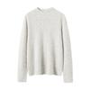 Women's 100% Pure Cashmere Half-High Neck Knitwear: Autumn/Winter Pullover Sweater in Gentle Style