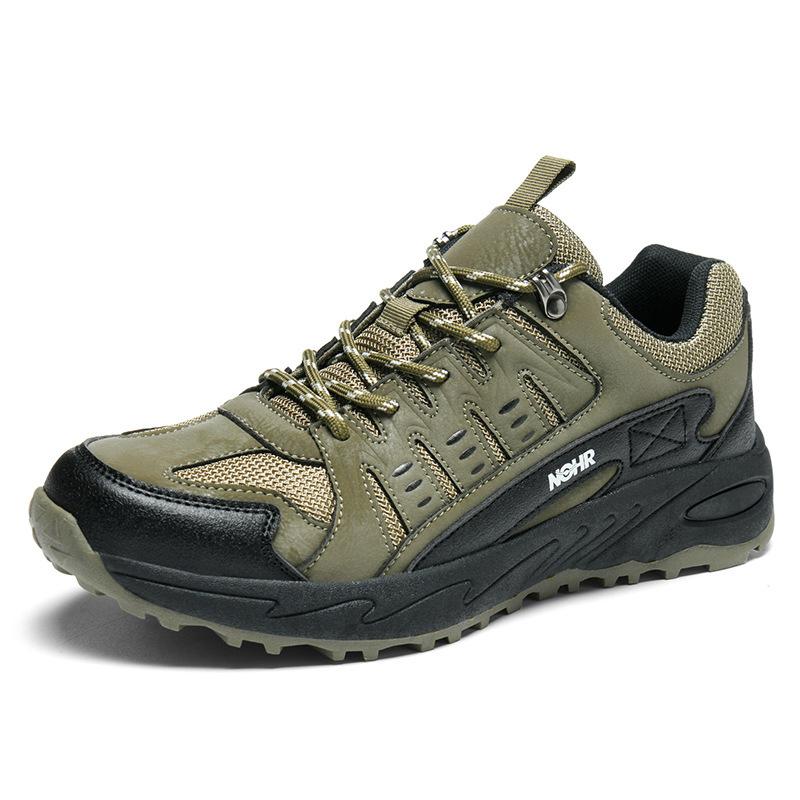 Men's shoes autumn and winter new casual sports shoes men's outdoor hiking shoes non-slip, wear-resistant and shock-absorbing mountaineering shoes