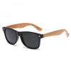 Fashionable Bamboo Wood Sunglasses Men Women Classic Square Vintage Driving Sun Glasses Night Vision Fishing Eyewear
