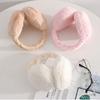 Children Pure Color Winter Ear Cover Women Foldable Earmuffs Korean Plush Earlap Warmer Headband