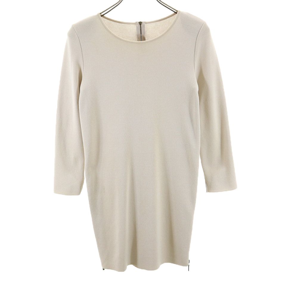 FOXEY 7 minutes sleeve Tunic 38 beige Women Used