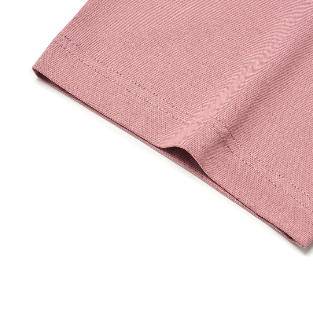 Li-Ning Letter Print Loose Round Neck Short Sleeve T-Shirt Unisex Tops Sorbet-Pink AHST531-6