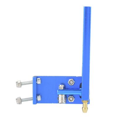 Aluminum Rudder with Water Pickup Inlet for RC Racing Electric Boat Model Marine (Blue, 95mm)