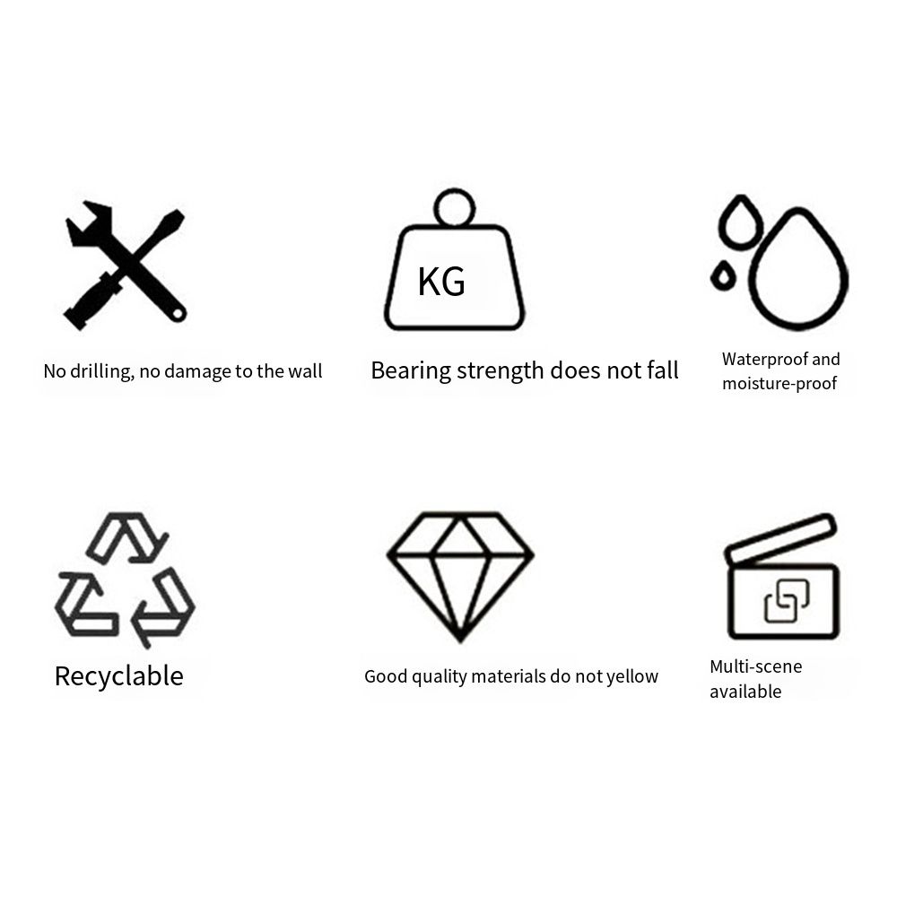 Hidden Design Rotating Suction Cup Hooks Transparent Door Hooks Hanger  Kitchen Supplies