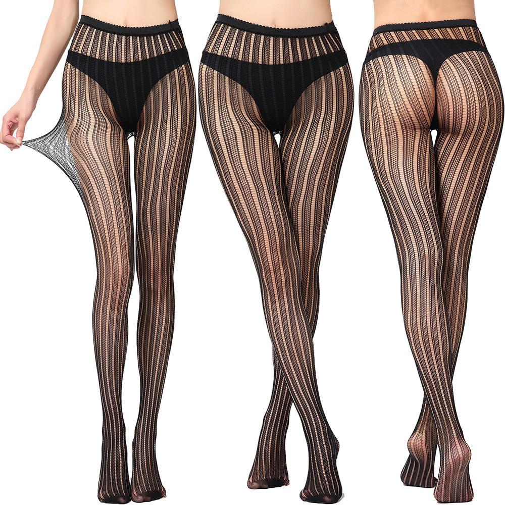 

Sexy Girls Pantyhose Tattoo Lace Lace Cutout Biack Stockings Clothing Elastic 3017