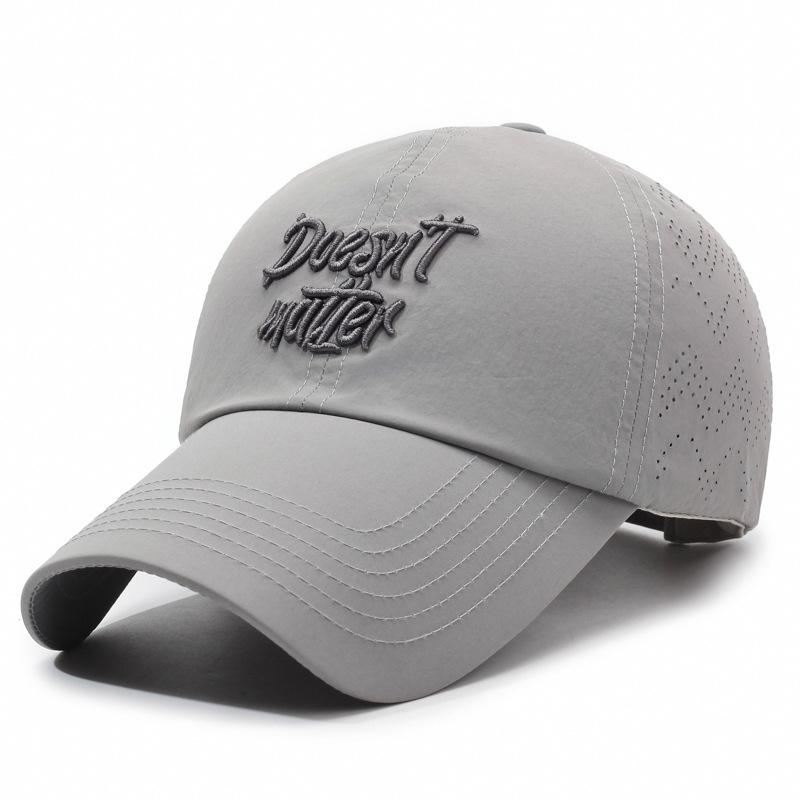 Summer Sunshade Sunscreen Cap Men Women Outdoor Sports Lightweight Quick-Drying Breathable Baseball Cap