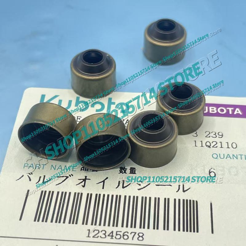 Kubota U10/15/17/KX008-3/RX141 Valve Oil Seal D722 Engine Micro Digging Accessories Mini Excavator