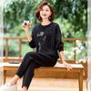 BAOLIANDUO Women's Age-Reducing Two-Piece Set